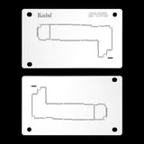 Kaisi 18-In-1 Bga Reballing Platform For Iphone X / 14 Pro Max - Silicone Middle Layer-1915197210182684673