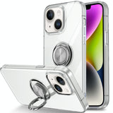 Tpu Phone Case With Ring Holder For Iphone 15 - Slim & Secure-1915196657889316872
