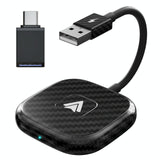 Wireless Carplay Adapter For Android - Carbon Fiber-1915196869148020736