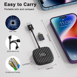 Carplay Adapter For Iphone - Carbon Fiber Usb & Usb-C-1915196945736011780