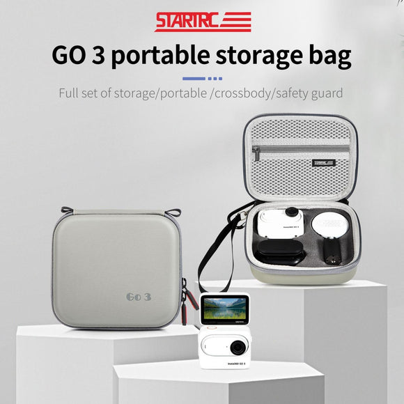 Insta360 Go 3 Portable Storage Case - Pu Material-1915196914681384961