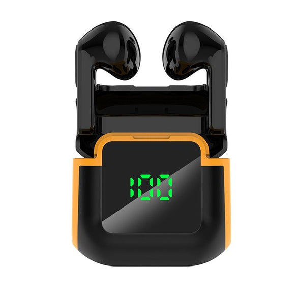 Intelligent Bluetooth Earphones With Digital Display - Pro 90 Hifi Black-1915197147087769601