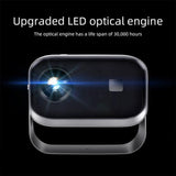 Portable Home Theater Projector - 720P 150 Lumens Grey-1915196648527630342
