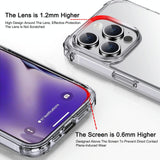 Crystal Clear Shockproof Phone Case For Iphone 15 By Ipaky-1915196657721544706