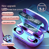 Black True Wireless Bluetooth Earbuds-1915197137747054594