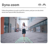 Desktop Gimbal Stabilizer With Fill Light And Selfie Stick - Black-1915196866568523779