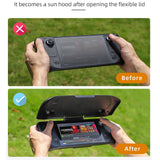 3-In-1 Gaming Console Protector With Sun Hood And Kickstand-1915196823597879302