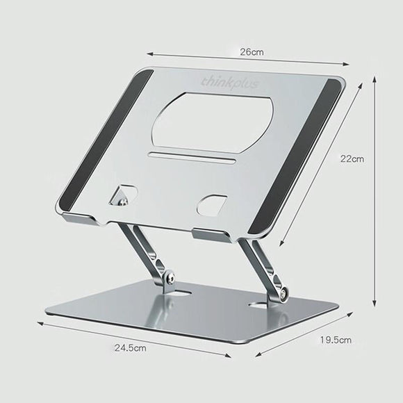 Upgrade Your Workspace With Lenovo Thinkplus Laptop Holder - Silver-1915197145238081537