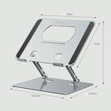 Upgrade Your Workspace With Lenovo Thinkplus Laptop Holder - Silver-1915197145238081537