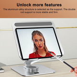 Lenovo Thinkplus Desktop Laptop Holder - Silver-1915196822377336838