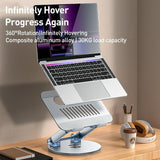 Silver Foldable Swivel Laptop Stand-1915196817331589121