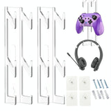 Acrylic Game Controller And Headphone Wall Mount - Set Of 2-1915197531353124865
