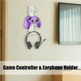 Acrylic Game Controller And Headphone Wall Mount - Set Of 2-1915197531353124868