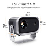 360 Degree Rotating Mini Android Projector - 150 Lumens 1280X720P-1915197947591659521