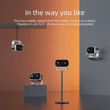 360 Degree Rotating Mini Android Projector - 150 Lumens 1280X720P-1915197947591659525