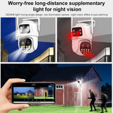3Mp Wifi Triple Camera With Human Face Recognition & Ai Alarm - Compact Design-1915196520131596294