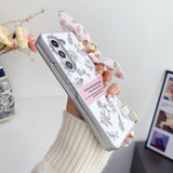 5G Pearlescent Paint Pc Case With Diy Scarf Bracelet - Fold 4-1915196649886584834