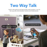 Waterproof Wifi Dual Lens Camera With Motion Detection And Two-Way Audio-1915197129190674439