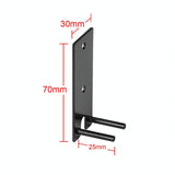 Wall-Mounted Bracket For Bose Lifestyle 650 Rear Surround Speaker - Black-1915196865637388289