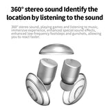Wireless Noise-Cancelling Earbuds With App Control - White-1915196944771321862
