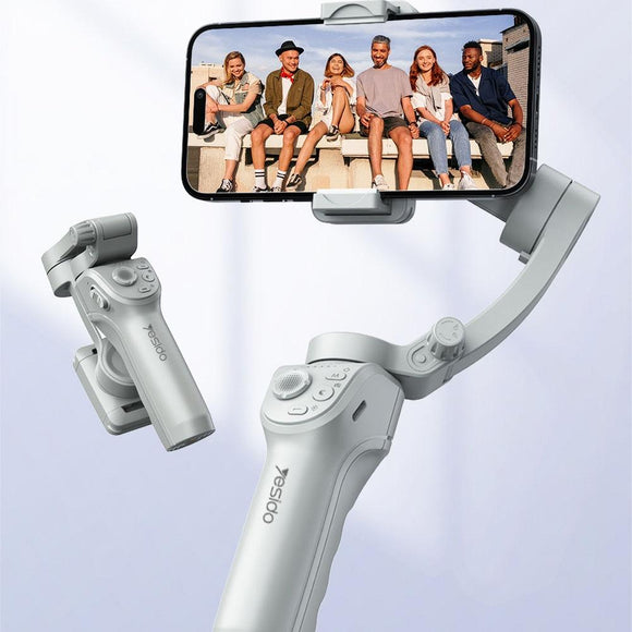 Three-Axis Handheld Gimbal For Sf18 Phone - Anti-Shake White-1915196840559644673