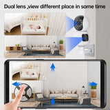 Waterproof Smart Wifi Camera With 4Mp Zoom - Hd Indoor White-1915196654563233797