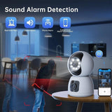 Waterproof Smart Wifi Camera With 4Mp Zoom - Hd Indoor White-1915196654563233799