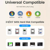 2.5 / 3.5 Sata Drive Dock - Single Bay-1915198292321505288