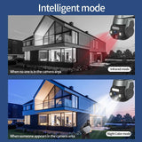 Outdoor Wifi Camera With Two-Way Voice 5Mp Ip66 Waterproof - Grey-1915196648351469571