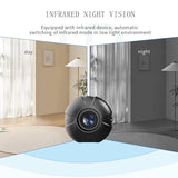 Mini Wifi Ip Camera With Night Vision And Motion Detection - Black-1915197144902537221