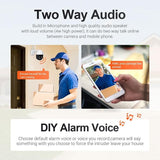 Smart Wifi Ip Camera With Ai Detection Auto Tracking Night Vision Cloud Storage Two-Way Audio - White-1915196656991735815