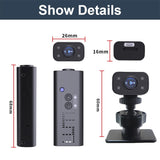 Smart Wifi Camera With Infrared Night Vision - 720P Black-1915197126233690121