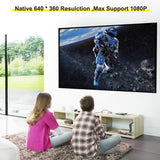 Mini Portable Led Projector For Kids - 1080P Resolution-1915197822760783878