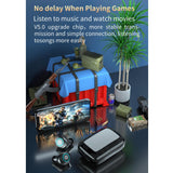 Waterproof Wireless Bluetooth Earphones With Touch Screen And Charging Box-1915196983203729414