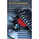 Waterproof Wireless Bluetooth Earphones With Touch Screen And Charging Box-1915196983203729416