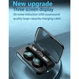 Waterproof Wireless Bluetooth Earphones With Touch Screen And Charging Box-1915196983203729409