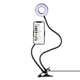Adjustable 3.5 Live Broadcast Led Fill Light With Phone Clamp-1915197582213255170