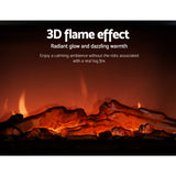 NNEDSZ Devanti Electric Fireplace Fire Heaters 2000W