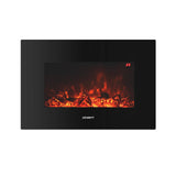 NNEDSZ Electric Fireplace Fire Heater 2000W Black