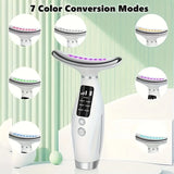 NNEOBA 7-Mode LED Neck & Face Beauty Device – Skin Tightening, Lifting & Massage