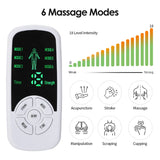 NNEOBA EMS Pulse Electric Muscle Stimulator White