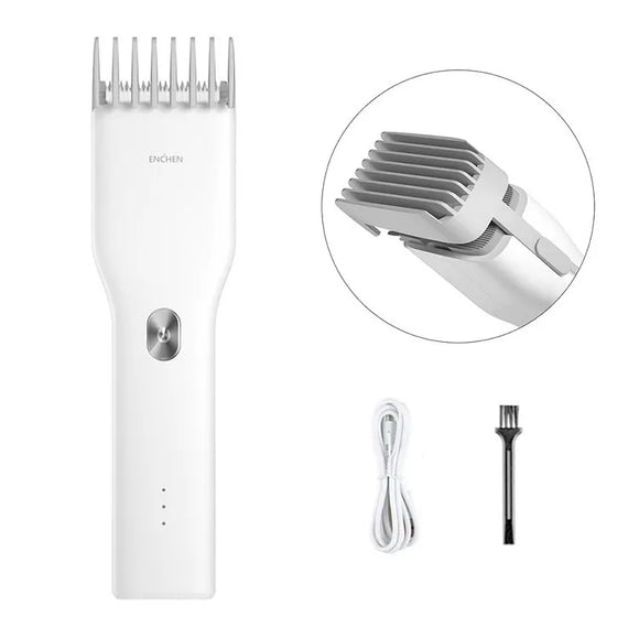 NNEOBA Boost Professional Cordless Hair Clipper Ceramic Blade White