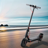 NNEDSZ Electric Scooter 500W 25KM/H Folding Portable Riding For Adults Commuter Black