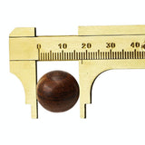Mini Brass Sliding 80Mm Vernier Caliper For Jewelry Measurement-1915198071252324352