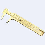 Mini Brass Sliding 100Mm Vernier Caliper For Jewelry Measurement-1915197934371213313