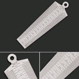 Stainless Steel Taper Gauge For Measuring Wedge Gaps 30-45Mm-1915198227095883777