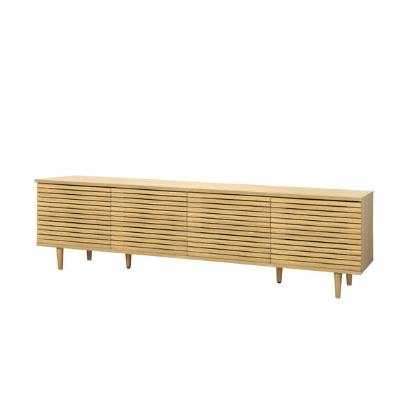 NNEED TV Cabinet Entertainment Unit Unique Door 160CM