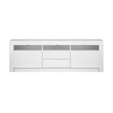 NNEED TV Cabinet RGB LED Gloss White 180CM