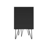 NNEED TV Cabinet Storage Sliding Door 180cm Black