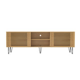 NNEED TV Cabinet Storage Sliding Door Shelf 180cm